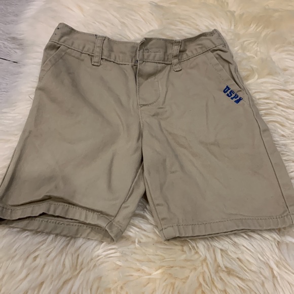 U.S. Polo Assn Beige Khaki & Mint Green Tommy Hilfiger Shorts in 24M - Picture 2 of 7
